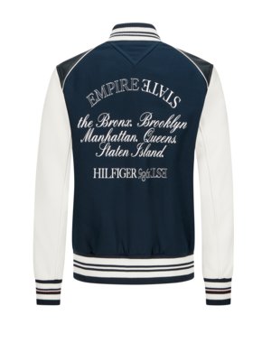 Empire-State-Collegejacke-aus-Canvas-Leder-Mix,-Limited-Edition-for-HIRMER