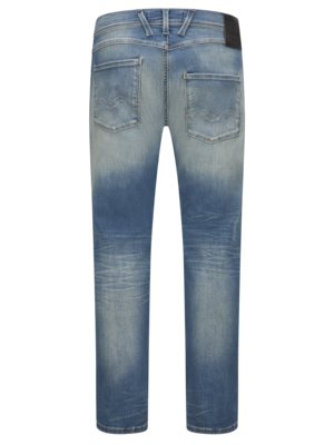 Jeans-Anbass-Hyperflex-in-Used-Optik,-Slim-Fit-