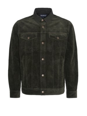 Overshirt in Cord-Qualität mit Stretchanteil