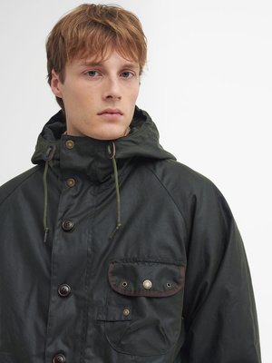 Gewachster Parka in Fieldjacket-Design