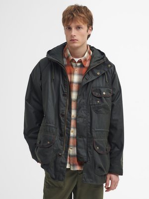 Gewachster Parka in Fieldjacket-Design