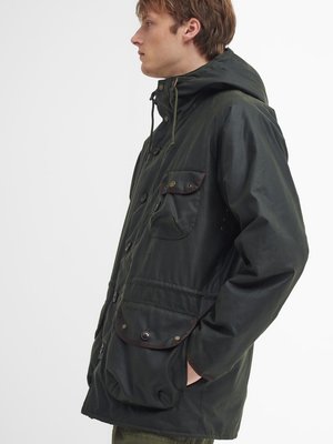 Gewachster Parka in Fieldjacket-Design