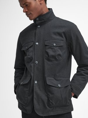 Wattierte Fieldjacket mit Cord-Besatz und Barbour-Tech-Ausstattung