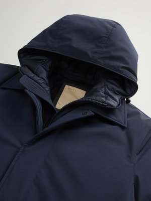 Funktionsjacke mit heraustrennbarer Blende und Primaloft-Isolierung