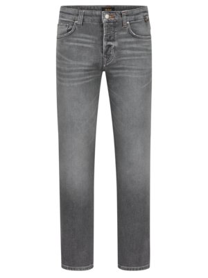 Jeans-Elliot-mit-Distressed-Details,-Tapered-Fit