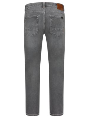Jeans-Elliot-mit-Distressed-Details,-Tapered-Fit