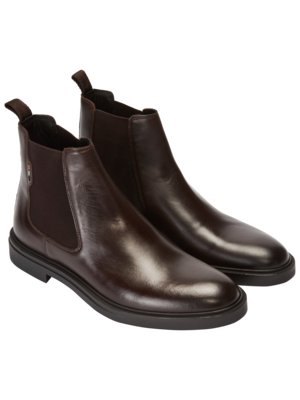 Chelsea-Boots-aus-Glattleder