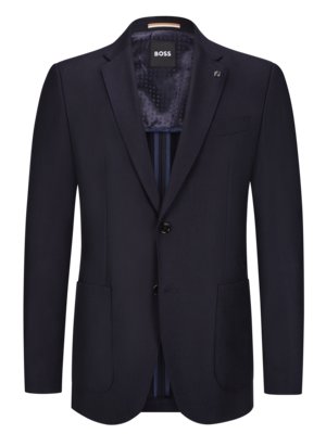 Blazer in Oxford-Qualität mit Stretchanteil, Regular Fit