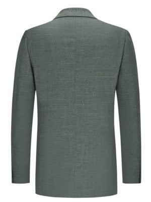 Strukturierter Anzug mit Perlmuttknöpfen, Slim Fit