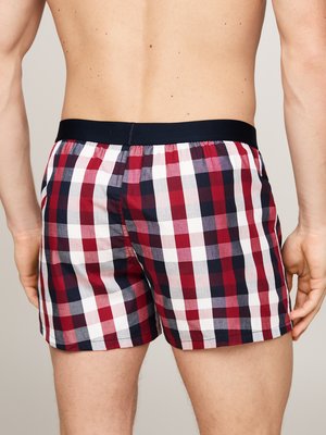 Boxershorts aus Baumwolle mit Karo-Muster