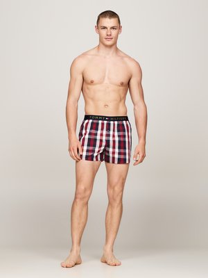 Boxershorts aus Baumwolle mit Karo-Muster