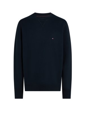 Softes Sweatshirt mit Overlock-Nähten