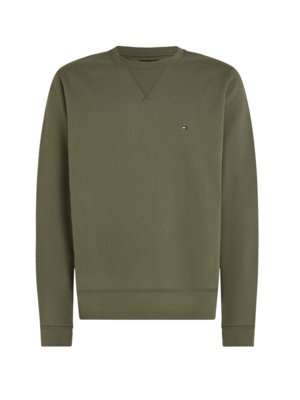 Softes Sweatshirt mit Overlock-Nähten