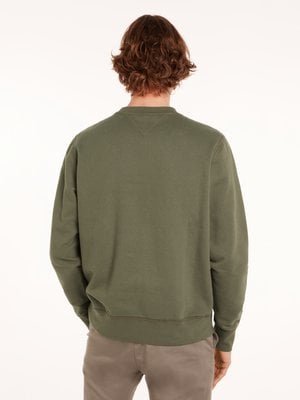 Softes Sweatshirt mit Overlock-Nähten