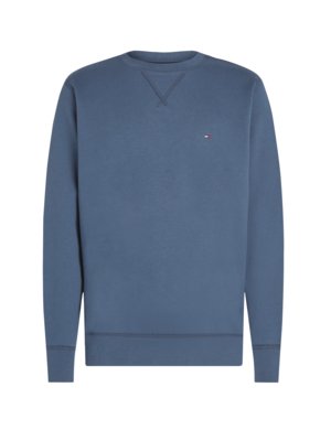 Softes Sweatshirt mit Overlock-Nähten