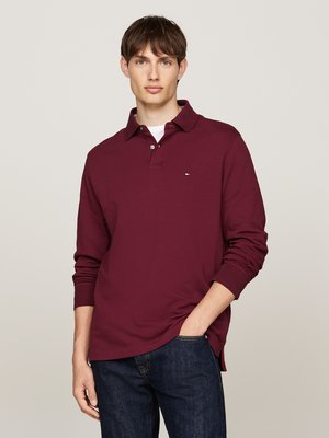 TH-Flex-Langarm-Poloshirt-in-Piqué-Qualität,-Regular-Fit