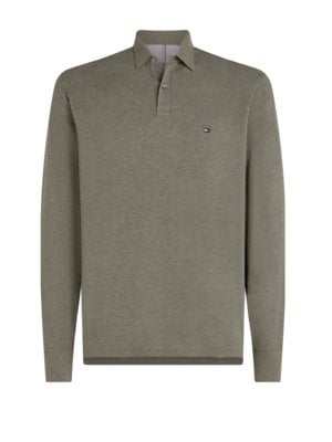 TH Flex Langarm-Poloshirt in Piqué-Qualität