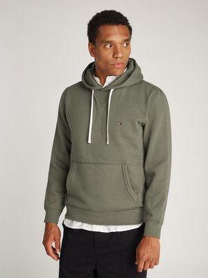 Hoodie-aus-einem-Baumwollgemisch-mit-Logo-Stickerei