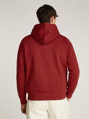 Hoodie mit frontseitigem Label-Print