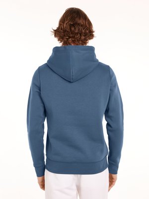 Hoodie mit frontseitigem Label-Print