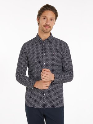 Gemustertes Hemd aus Baumwolle, Slim Fit