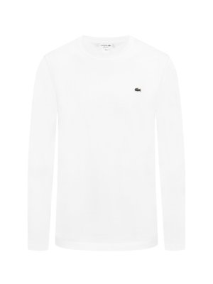 Longsleeve aus Pima Baumwolle, Regular Fit