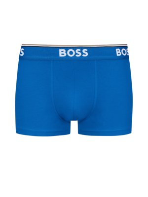 3er Pack Boxer Trunks mit Label-Bund in Stretch-Qualität