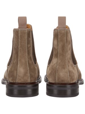 Chelsea Boots aus Veloursleder