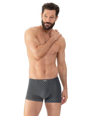 Shorty Trunk mit geometrischem Muster