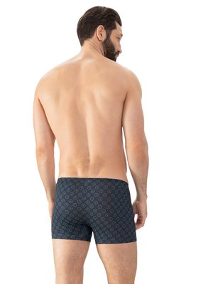 Glatter Shorty Trunk mit geometrischem Muster