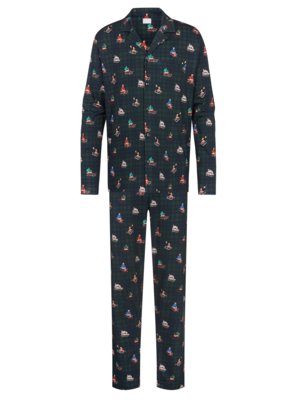 Langer Pyjama aus der Serie Sledge Ride