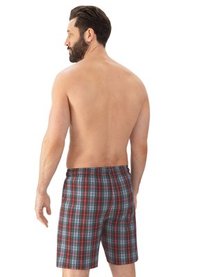 Homewear Boxershorts Checkered Pattern in Flanell-Qualität