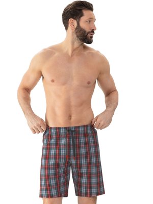 Homewear Boxershorts Checkered Pattern in Flanell-Qualität