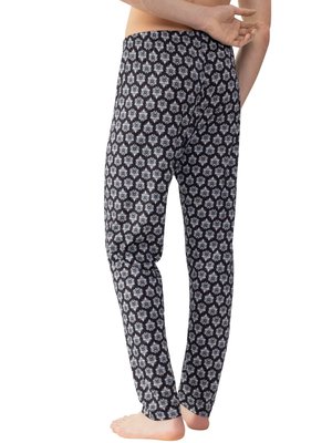 Pyjama-Hose aus Modal mit Allover-Print und Stretchanteil