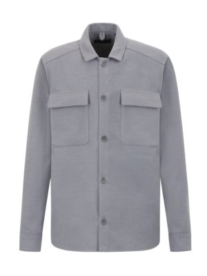 Overshirt aus weichem Material