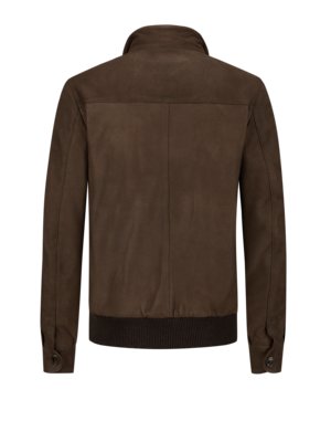 Lammleder-Blouson mit heraustrennbarer Blende