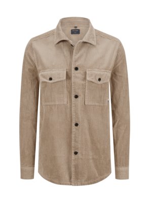 Casual, Overshirt aus weichem Cord