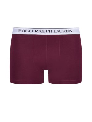 3er Pack Boxer-Trunks mit Label-Bund