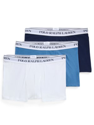 3er Pack Boxer-Trunks mit Label-Bund