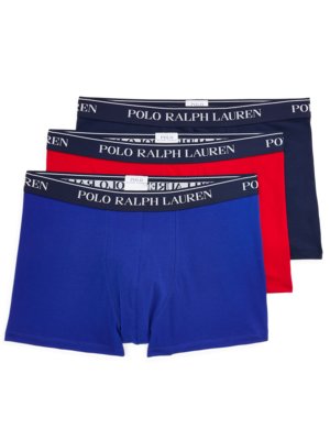 3er Pack Boxer-Trunks mit Label-Bund