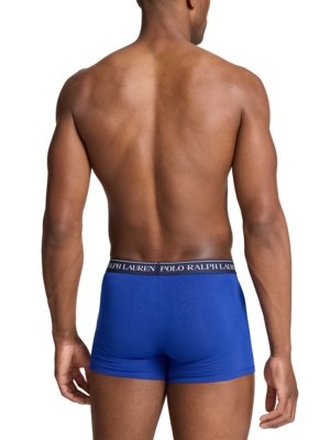 3er Pack Boxer-Trunks mit Label-Bund