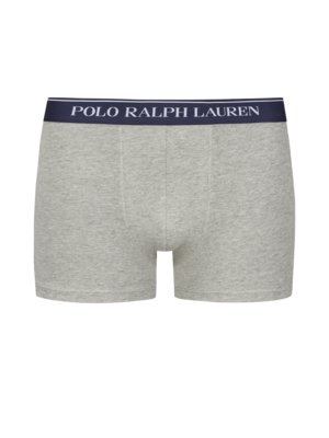 3er Pack Boxer-Trunks mit Label-Bund