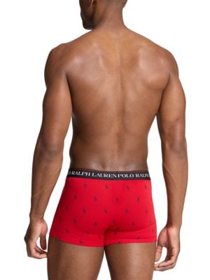 2er Pack Boxer Trunks mit Logo-Prints und Stretchanteil