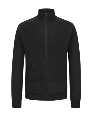 Weiche Fleecejacke mit Sweat-Innenseite