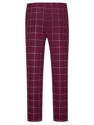 Pyjama-Hose in Flanell-Qualität mit Überkaros