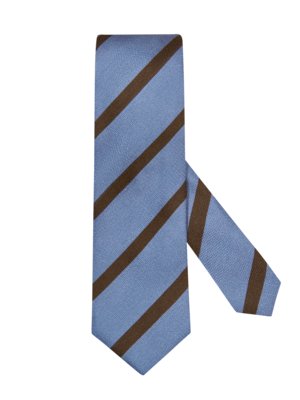 Krawatte aus Seide mit Streifen-Muster