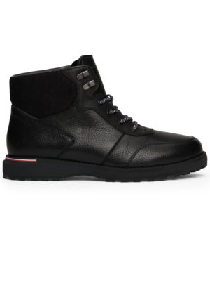 Mid Top Schnürstiefel mit Microfaser-Futter