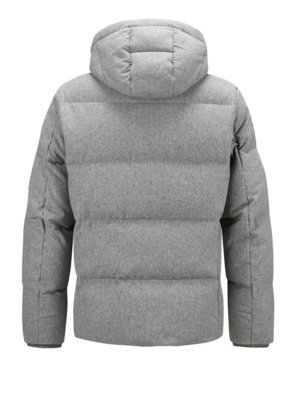 Gesteppte Wolljacke mit SORONA®AURA-Isolierung