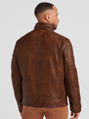 Blouson aus Nappaleder mit heraustrennbarer Blende