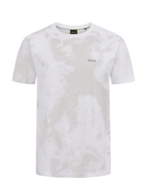 T-Shirt mit gummiertem Print mit HeiQ Mint-Technologie